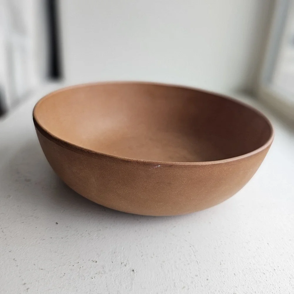 1960s 1970s Lot Of 3 Ellingers Vintage Agatized Wood Serving Bowl #100 9-1/4